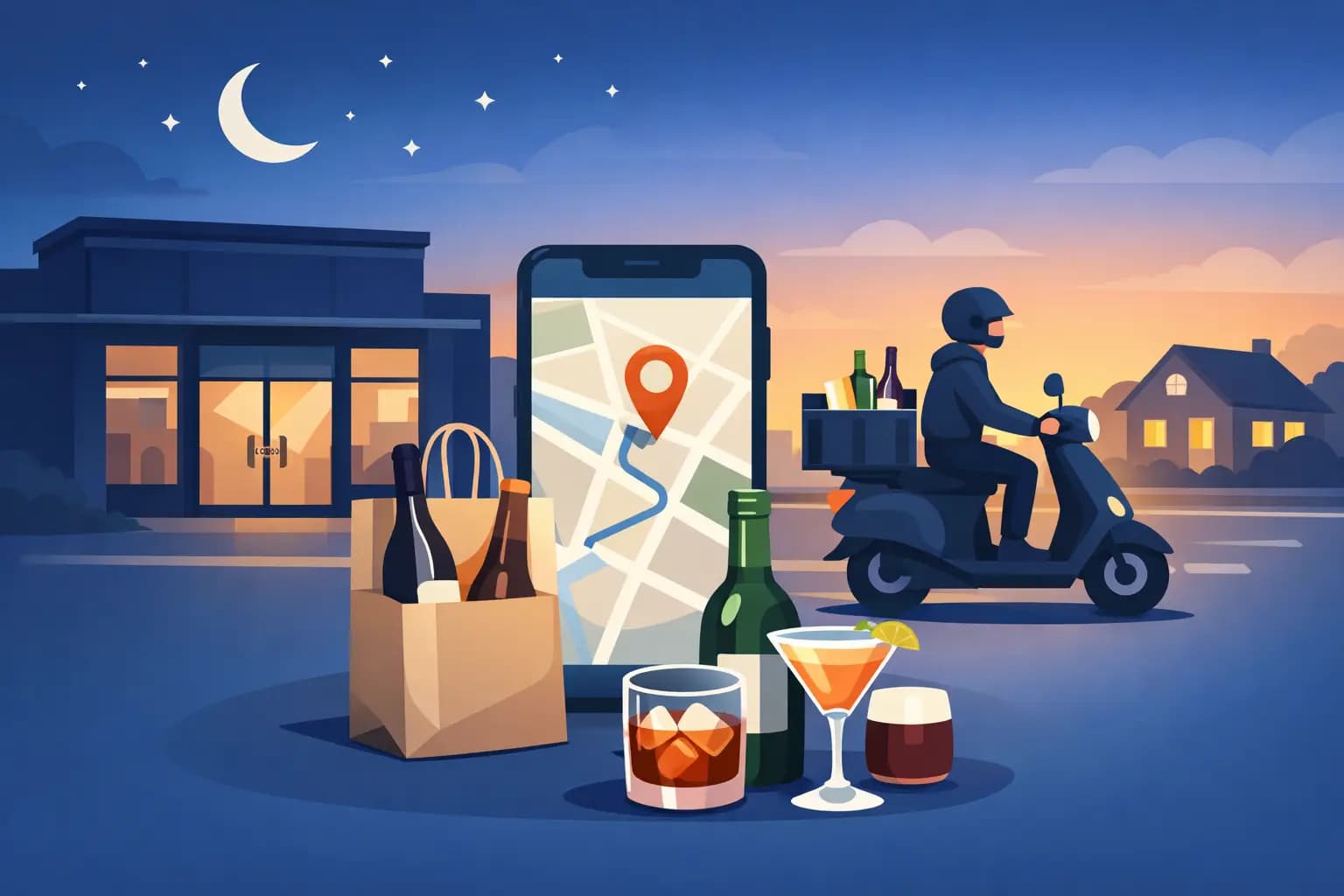Alcohol Delivery After LCBO Closes