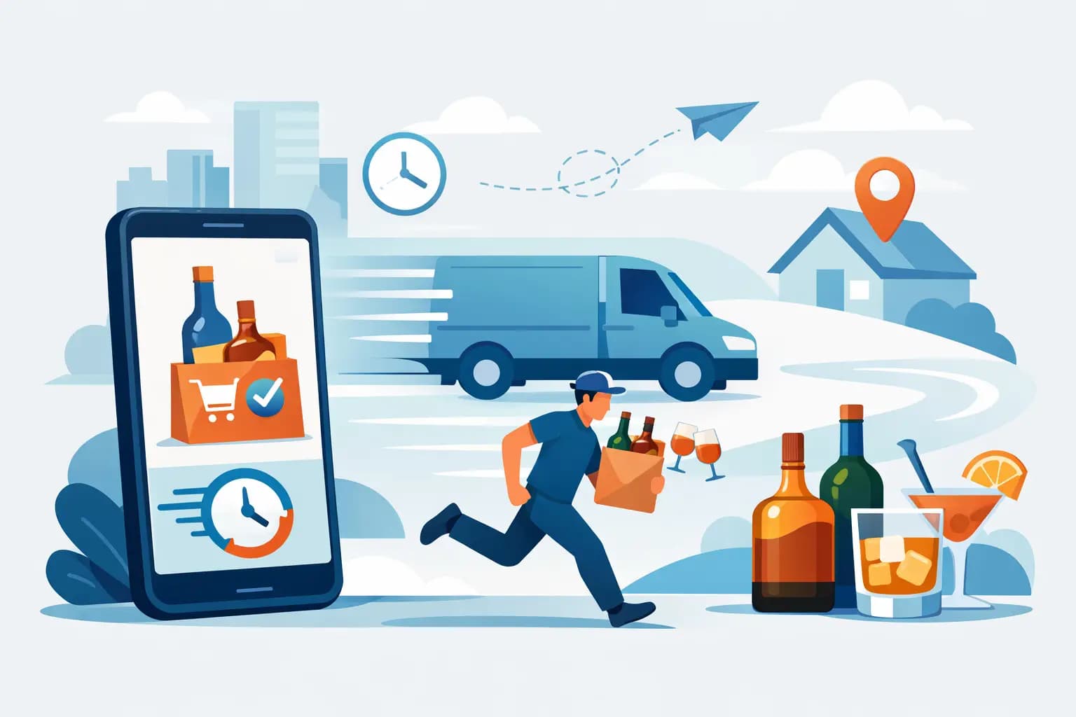 How to Order Liquor Fast Without Delays