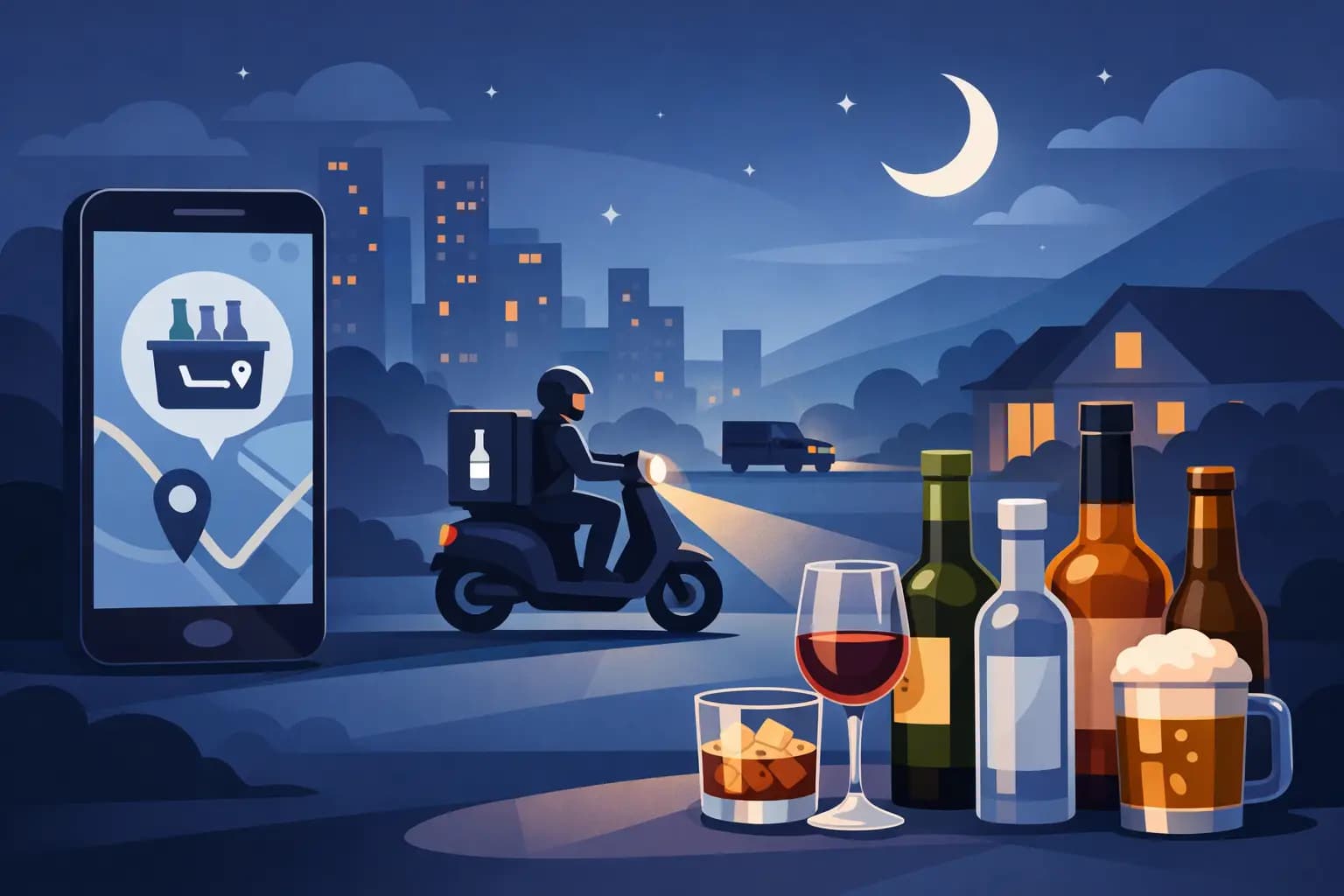 Liquor Delivery GTA for Late-Night Orders